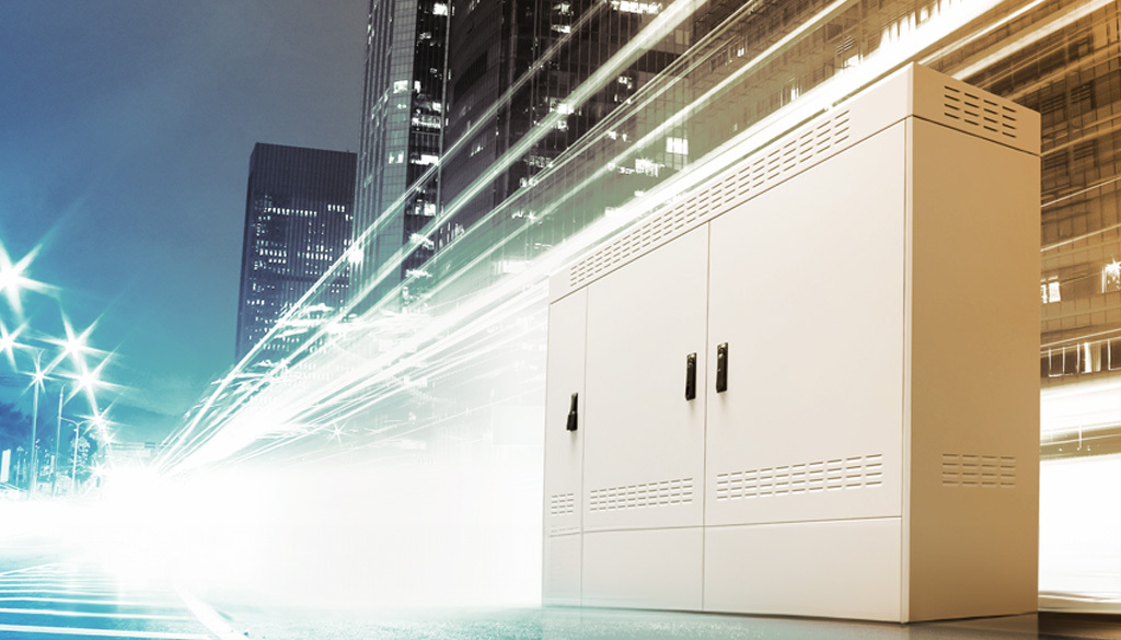 FTTH Netzverteiler NVT TerraSecurePlus der BAS GmbH für Netzebene 3