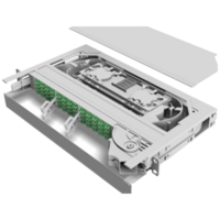 VENI PP Panel 96 Swing, 1U VENI Spleiß-Patch Systeme BAS GmbH